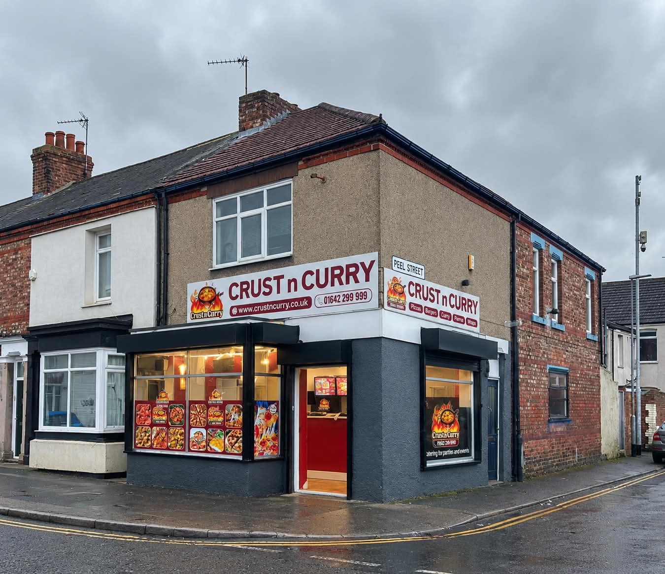 Fresh takeaway food from Crust N Curry in Thornaby-on-Tees